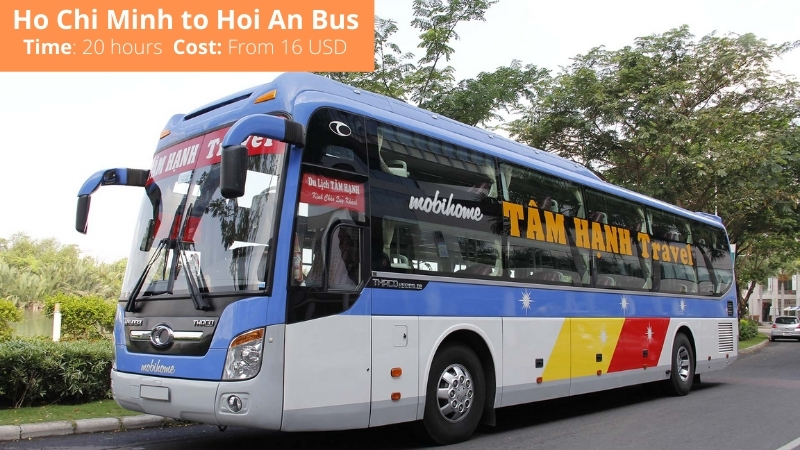Da Nang to Hoi an bus