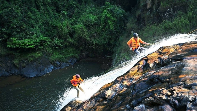 Dalanta Waterfall for Canyoning Da Lat