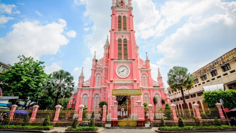Pink church Saigon