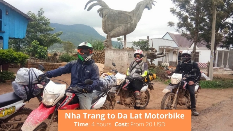 Nha Trang to Da Lat motorbike