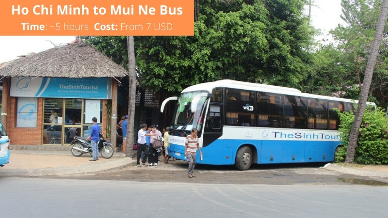Bus Ho Chi Minh to Mui Ne