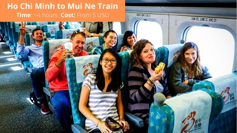 Ho Chi Minh to Mui Ne Train