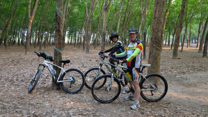 Cycling from Saigon to Cu Chi Tunnel