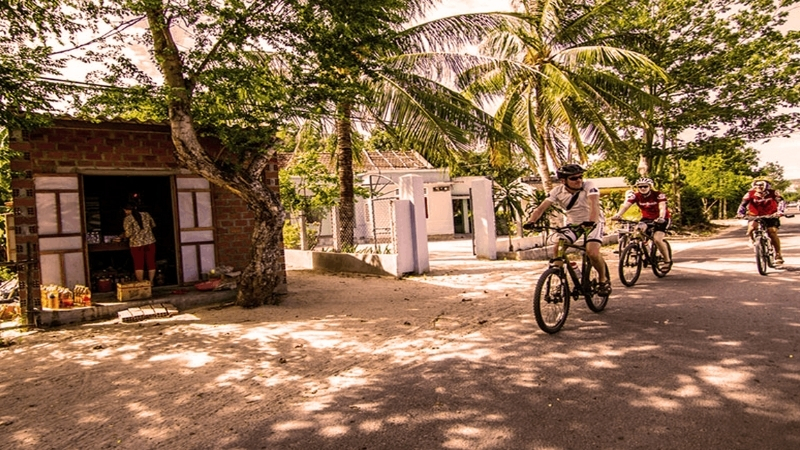 Saigon countryside biking