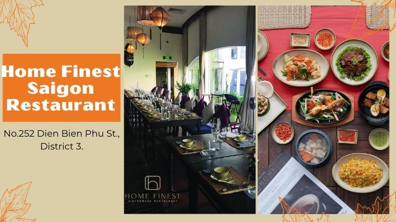 Home Finest Saigon Restaurant 