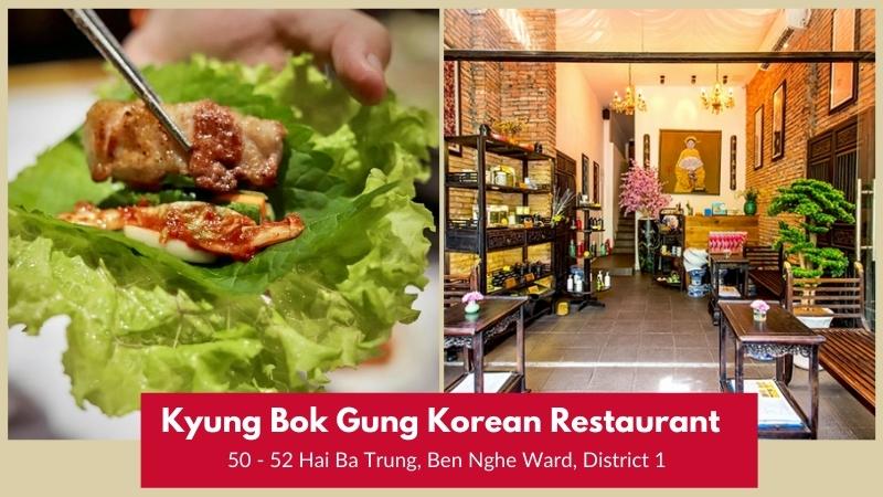 Kyung Bok Gung Korean Restaurant Ho Chi Minh