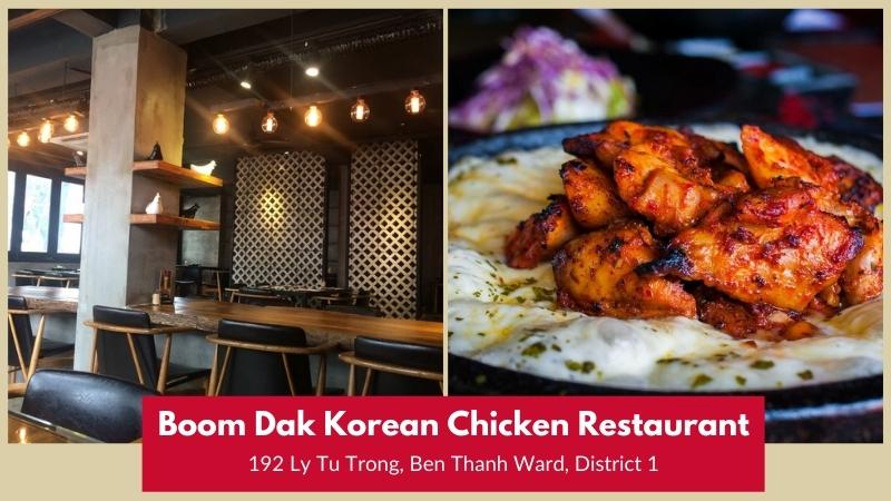 Boom Dak Korean Chicken Restaurant Saigon