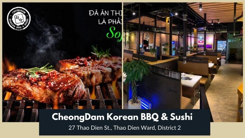 CheongDam Korean BBQ & Sushi Ho Chi Minh