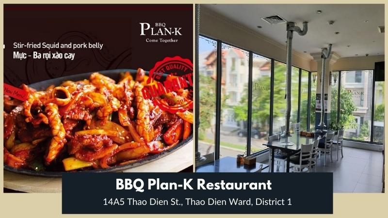 BBQ Plan-K Restaurant Ho  Chi Minh
