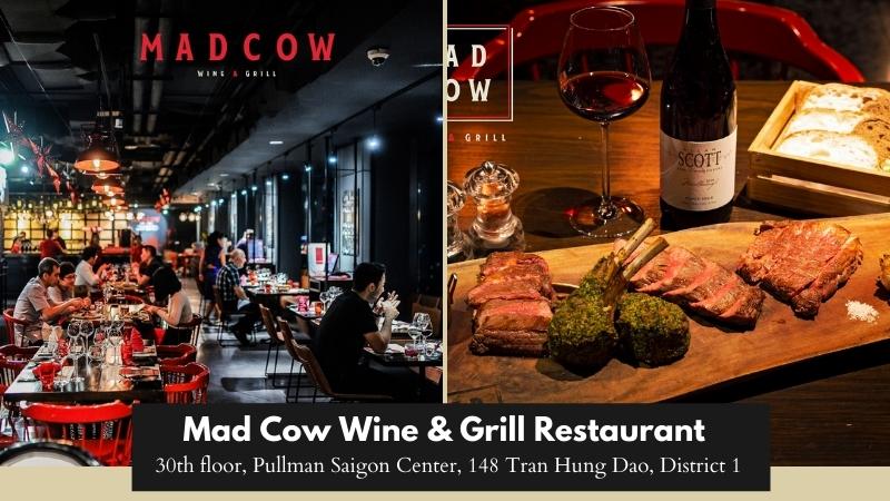 Mad Cow Wine & Grill Restaurant Saigon