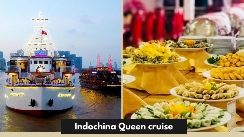 Dinner on Indochina Queen Cruise