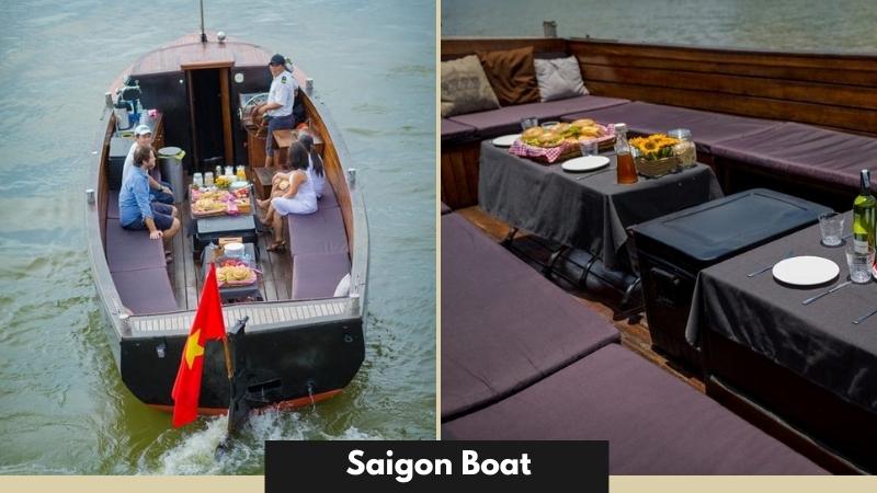 Dinner on Saigon Boat