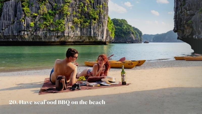 BBQ lunch - Top Things to Do in Halong Bay