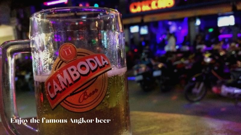 enjoy nightlife in Cambodia with Angkor Beer