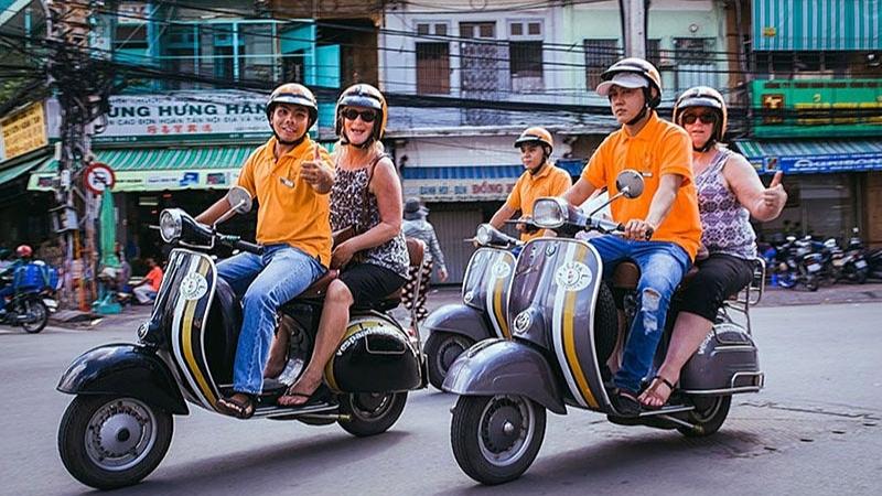 9 Days in Vietnam Itinerary Vespa Saigon Tour