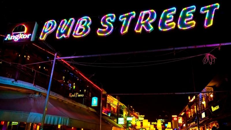 Pub Street – Best Places to visit in Siem Reap