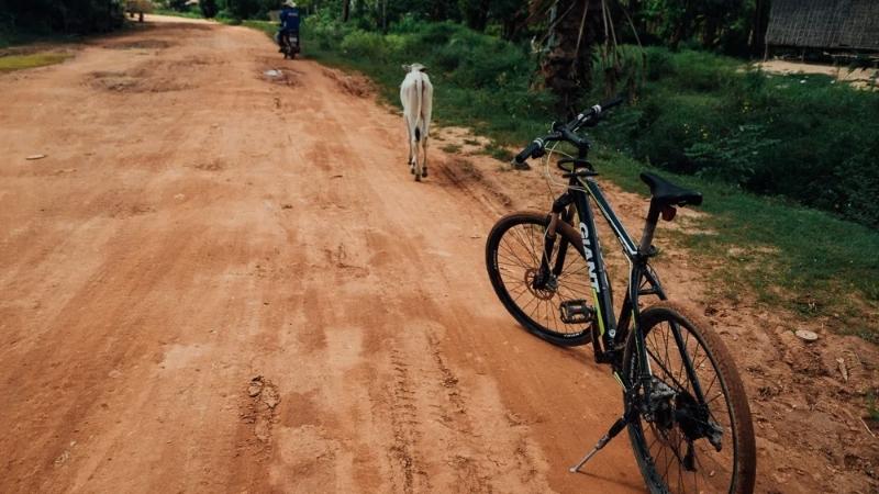 Cycling In Siem Reap Chong Khneas