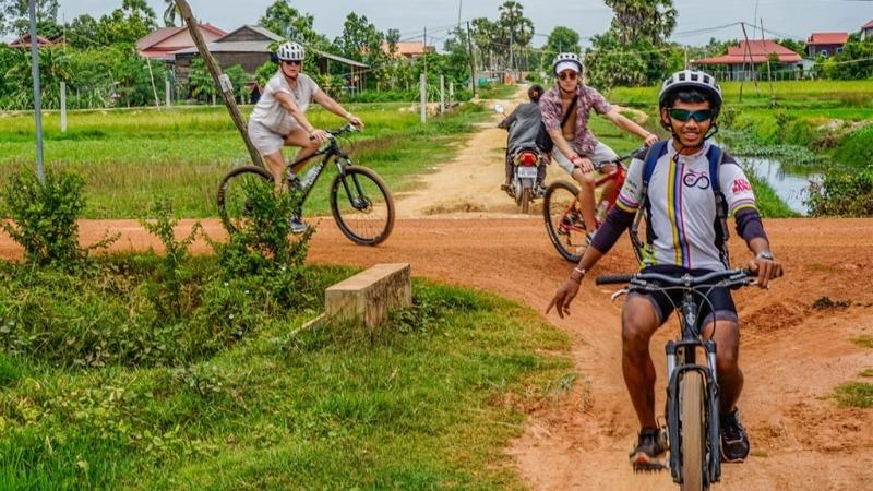 Cycling In Siem Reap Countryside