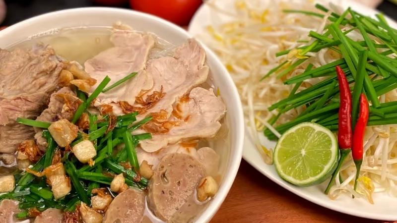 Traditional Vietnamese Food Hu Tieu