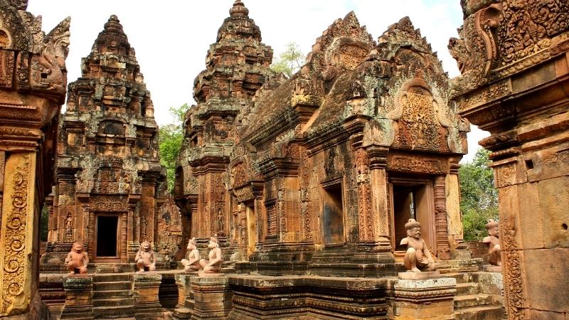 Cambodia Itinerary 7 Days Banteay Srei Temple