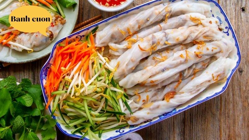 banh cuon - Hanoi must try dish