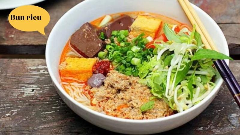 bun rieu - vietnamese dishes