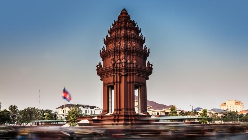 Independent Monument of the capital Phnom Penh