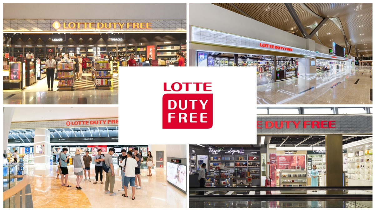 4 Modern Lotte Duty Free stores in Vietnam