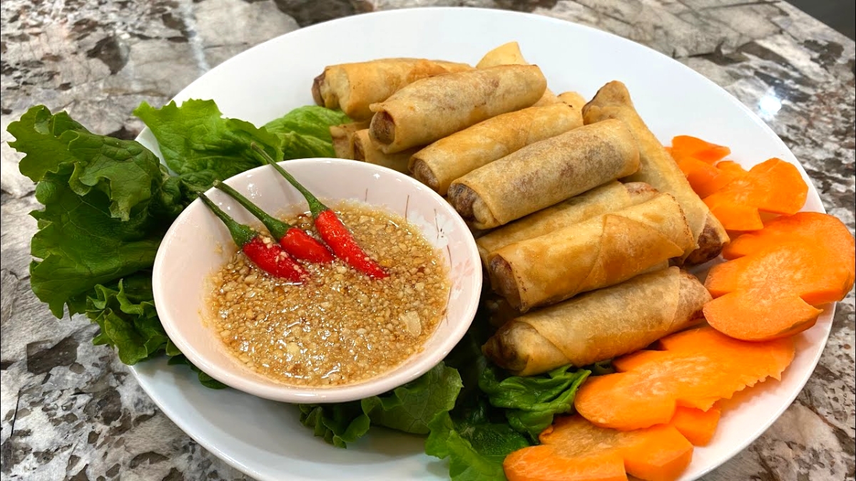 Cambodian Fried Spring Rolls