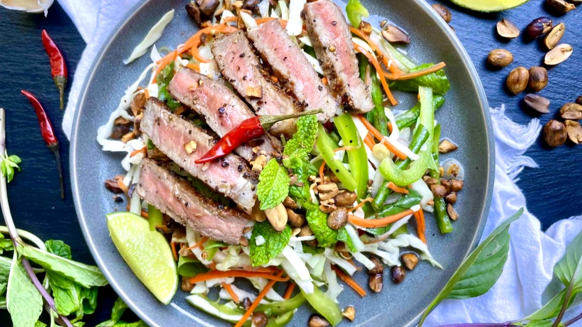 Beef Salad - A Popular Cuisine In Cambodia