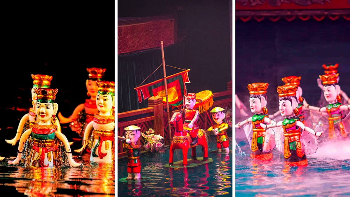 Learn about Vietnamese culture at Hanoi Water Puppet