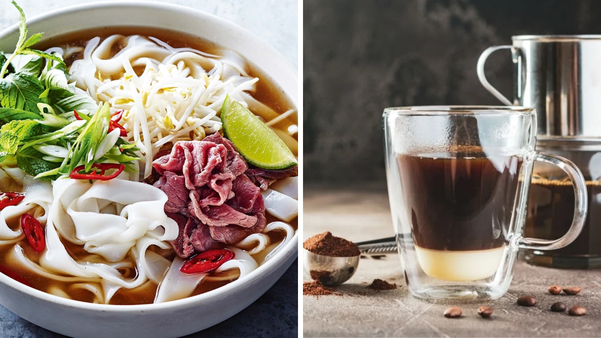 Pho and Ca Phe Sua Da are must-try dishes in Sai Gon