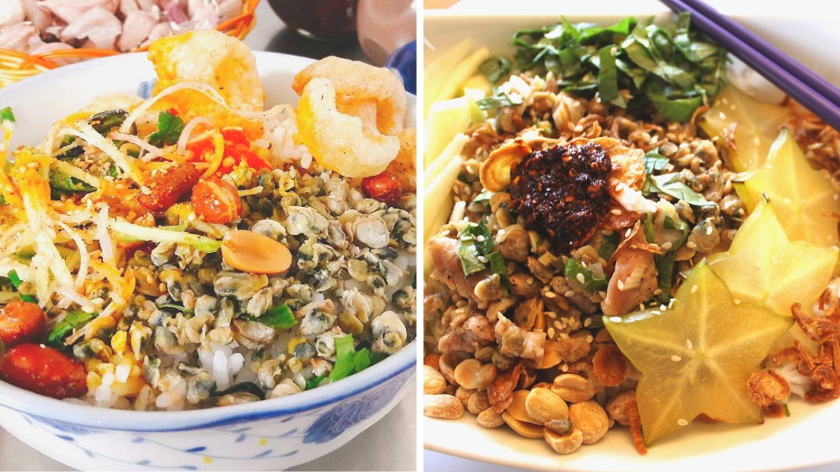 Com hen is one of the most famous dishes in Hue