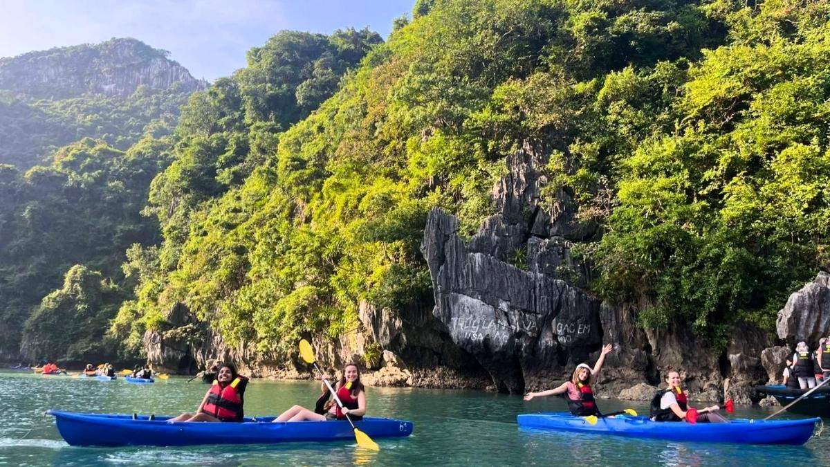 Kayaking Is Perfect For Autumntime In Halong Bay