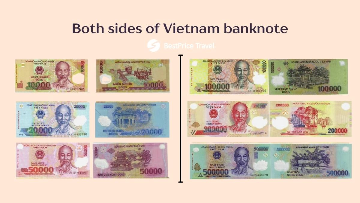 Remember The Pattern Of Vietnam Banknotes