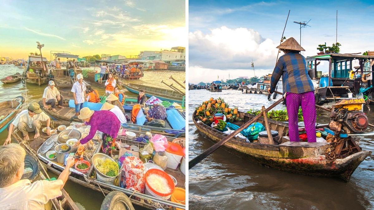 Explore Cai Rang Floating Market