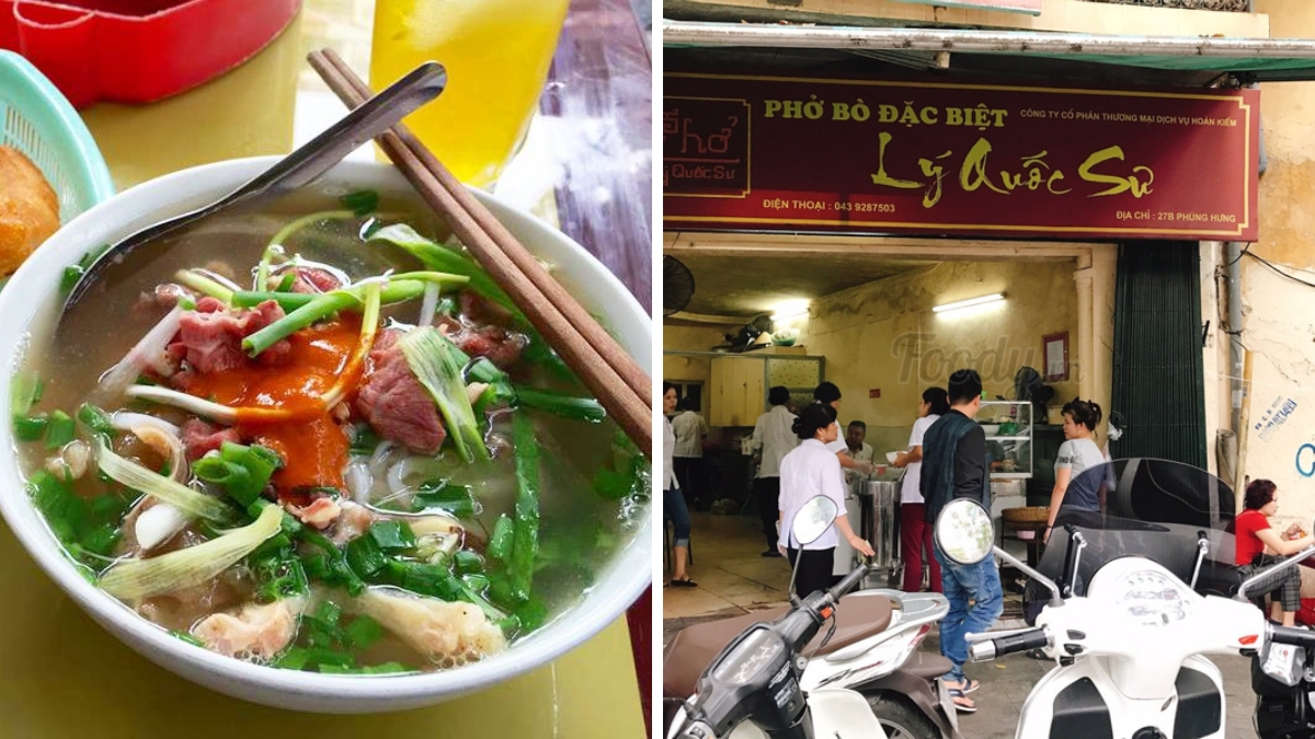 Pho Ly Quoc Su In Phung Hung Street