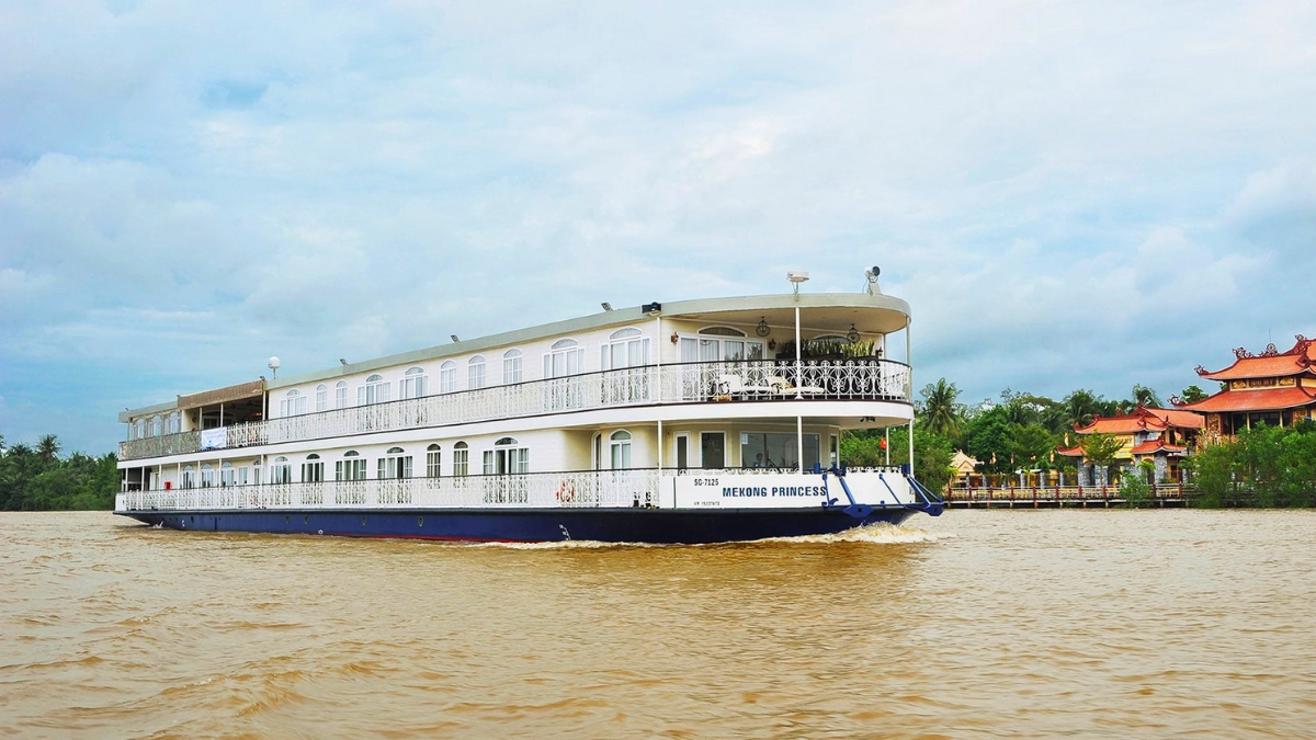 Cruise In Mekong River