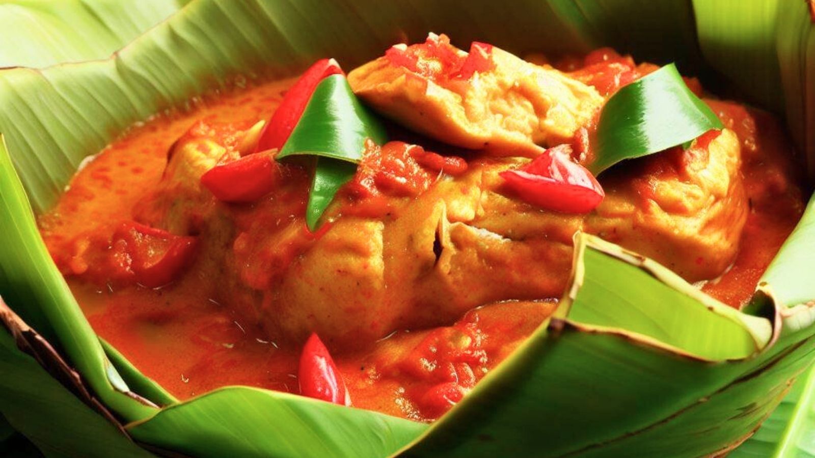 Chicken Curry In Khmer Is Called Amok Sach Moan