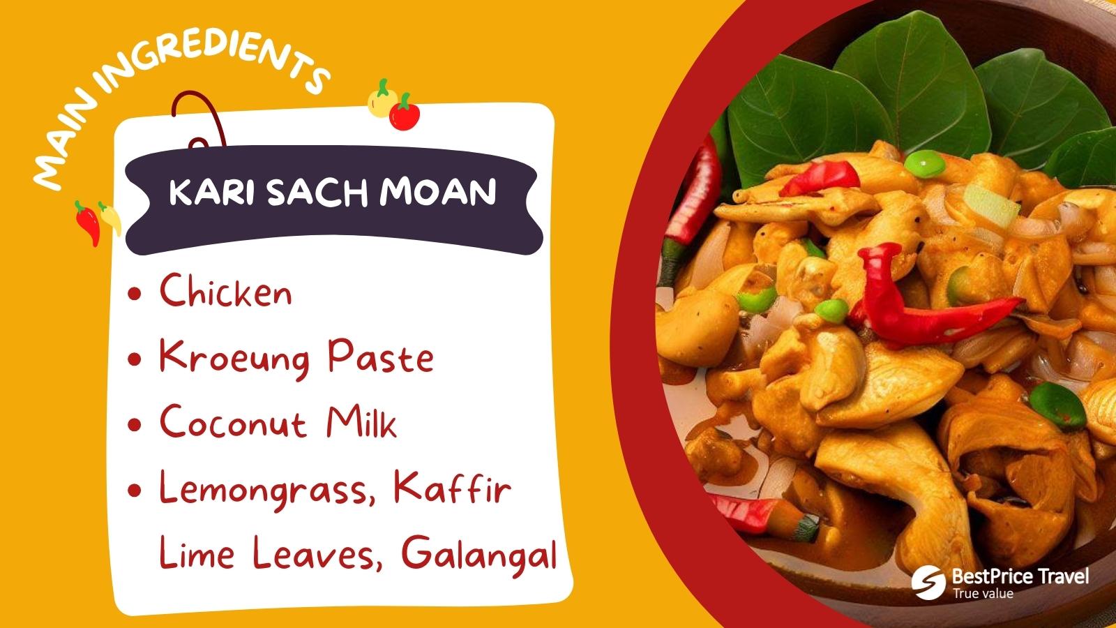 Kari Sach Moan Main Ingredients