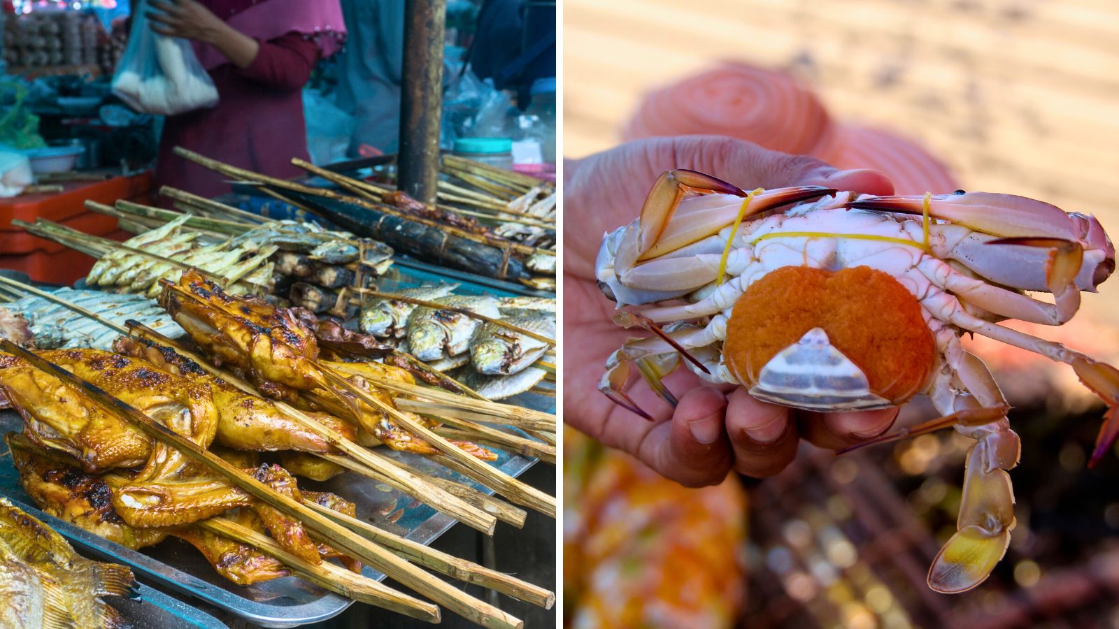 07 Crab Market At Kep