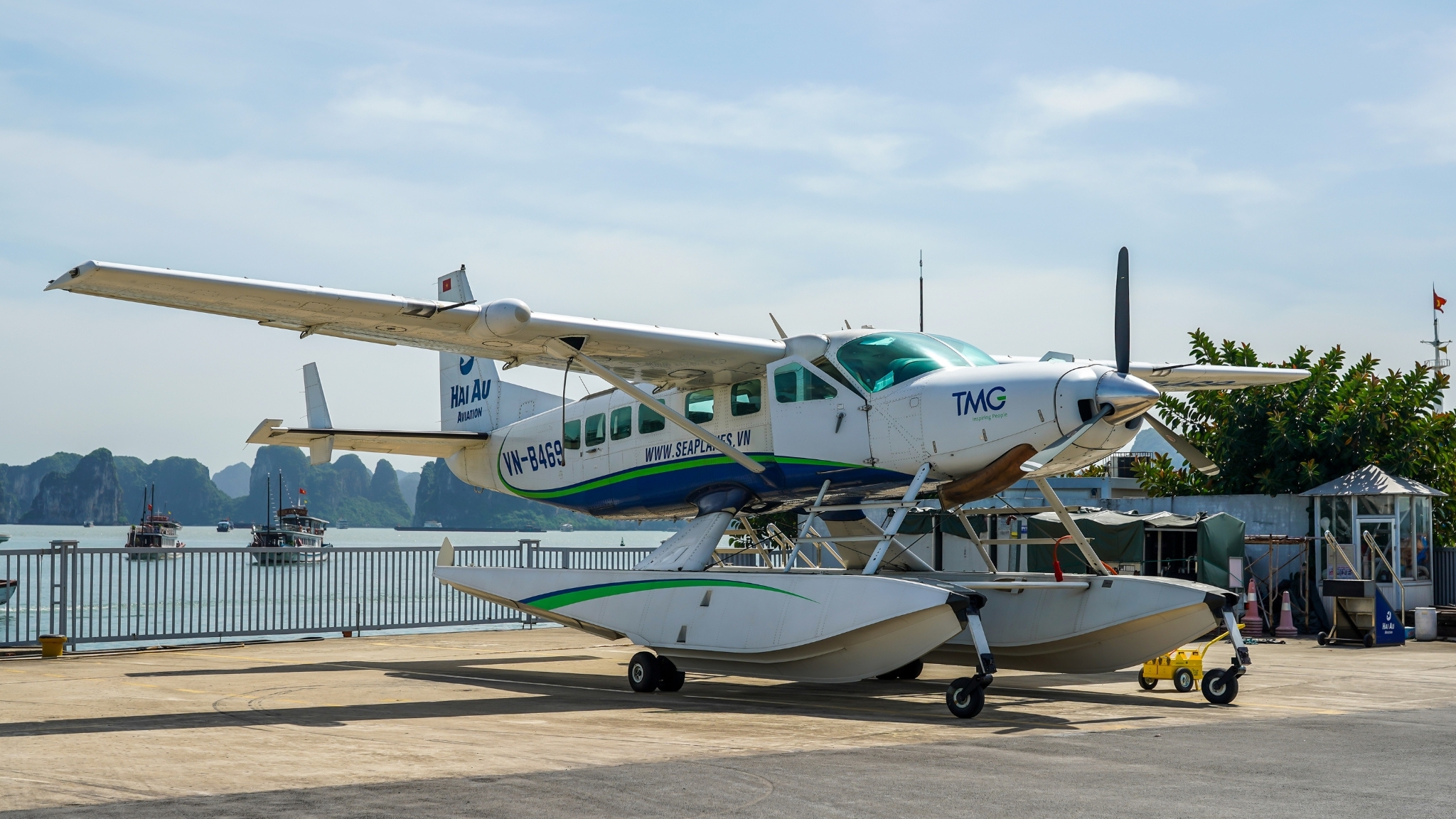 Seaplanes Provide The Quickest And Most Interesting Way To Get To Halong Bay From Hanoi