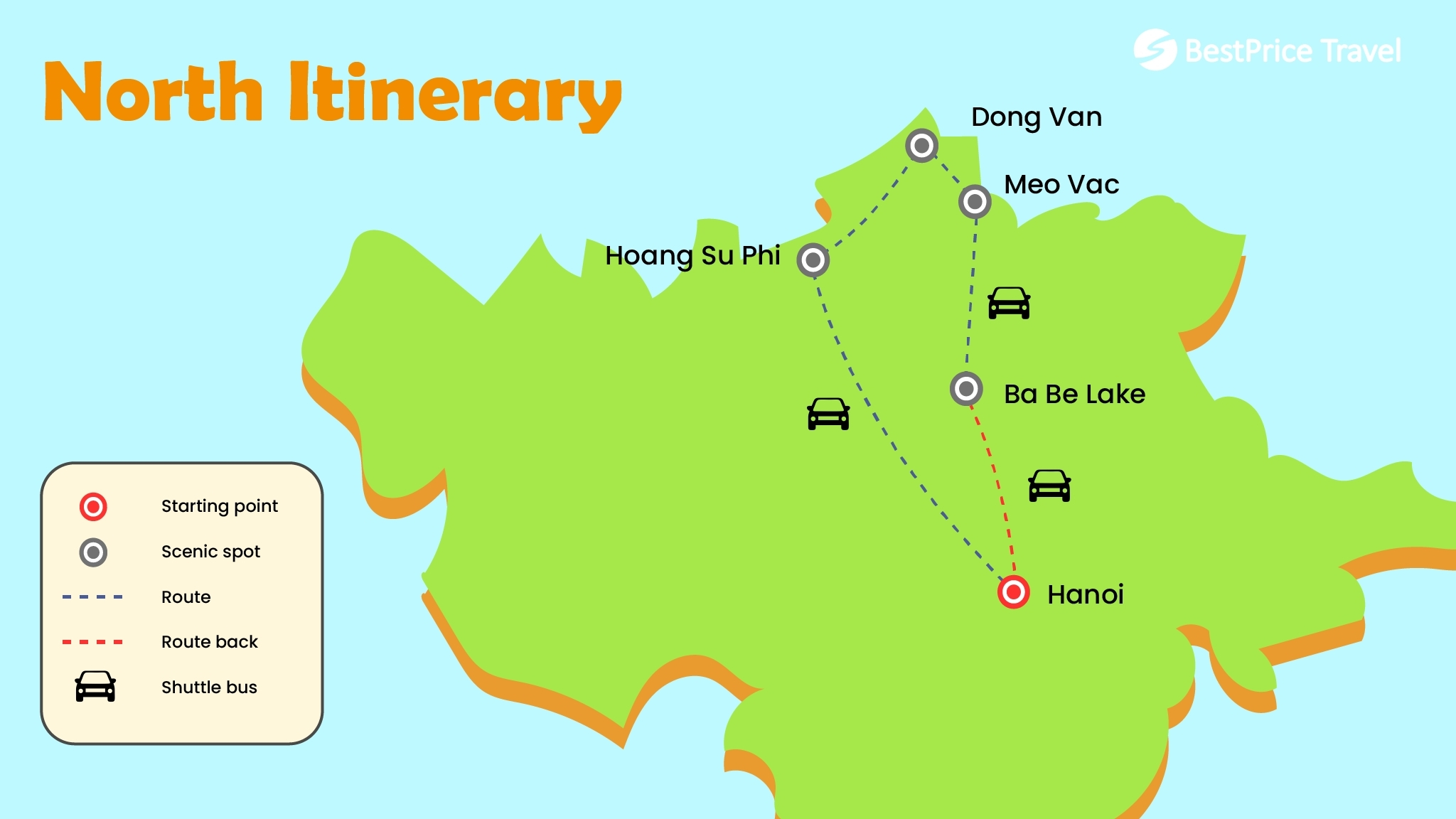 Recommend 1 Week Itinerary In North Vietnam