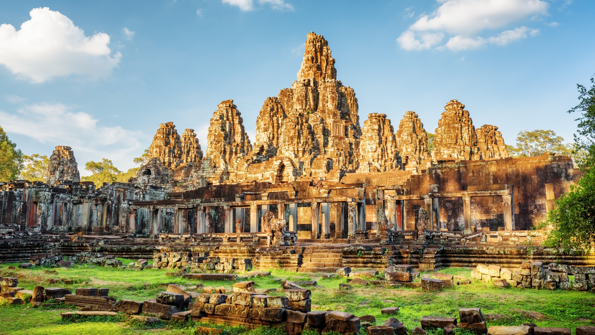 Angkor Wat (Cambodia) In The Dry Season
