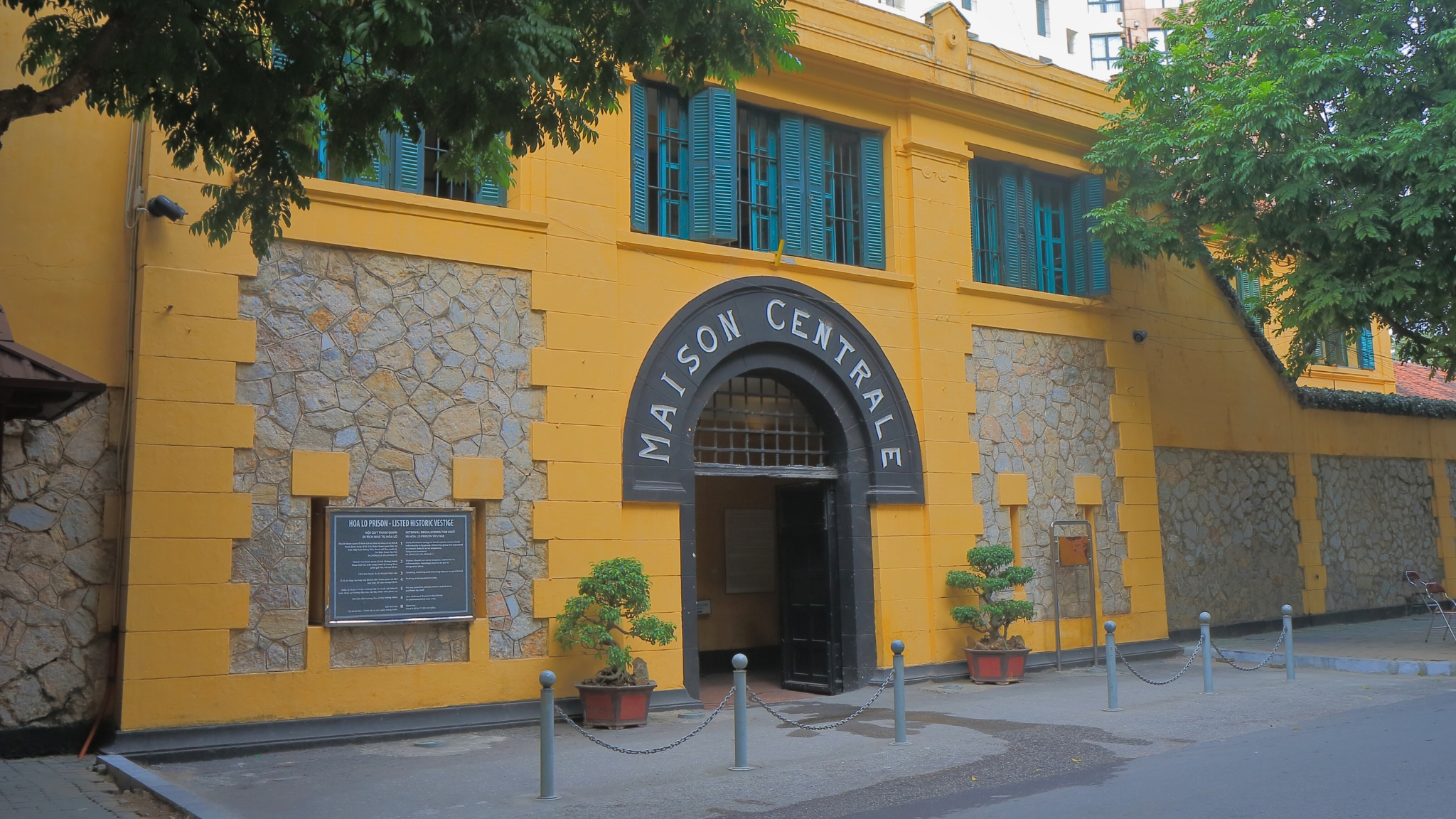 Hoa Lo Prison Originally Built By The French Colonists For Political Prisoners