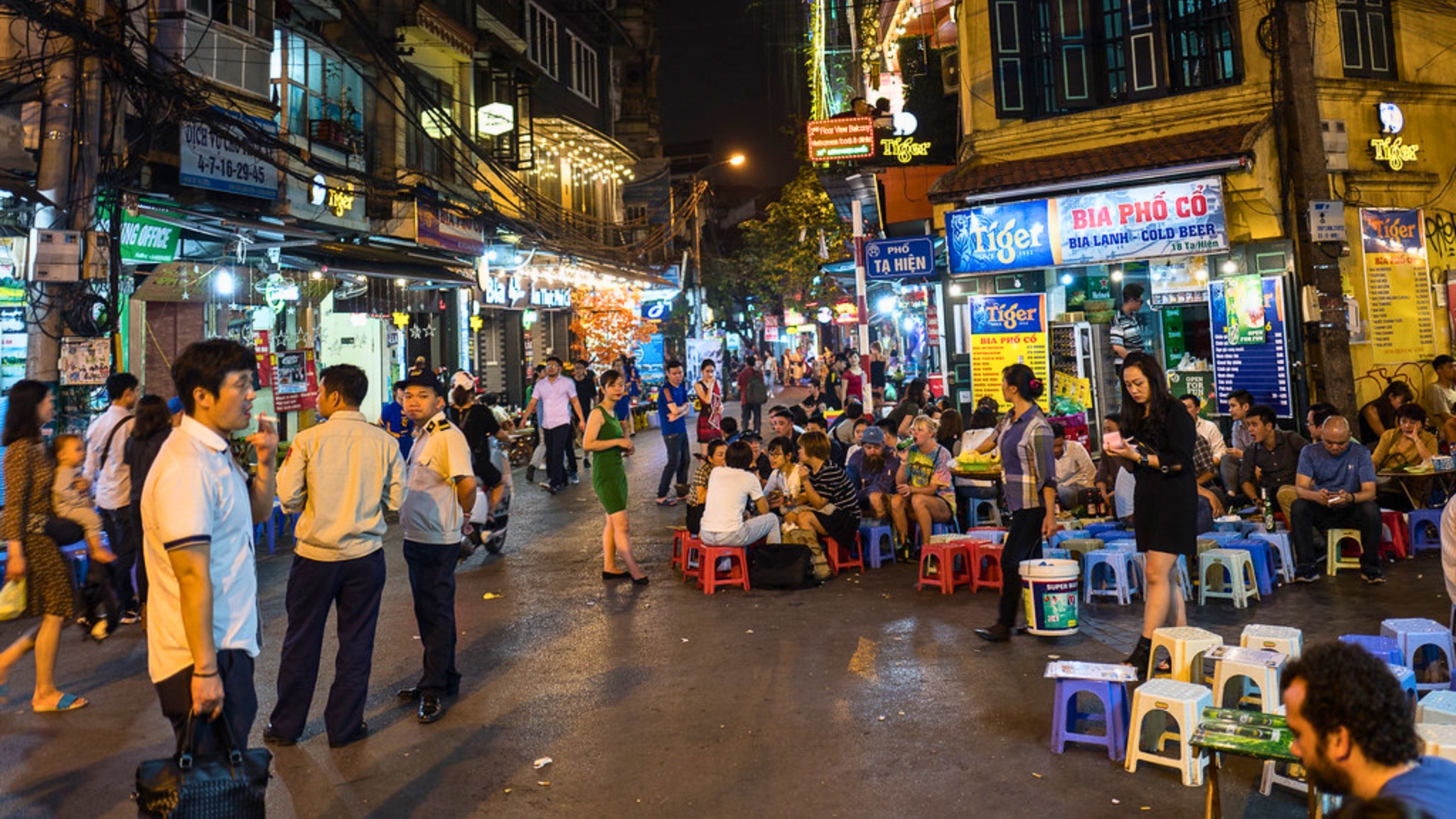 Ta Hien Street Is Often Referred To As Beer Street (Cre Flickr)