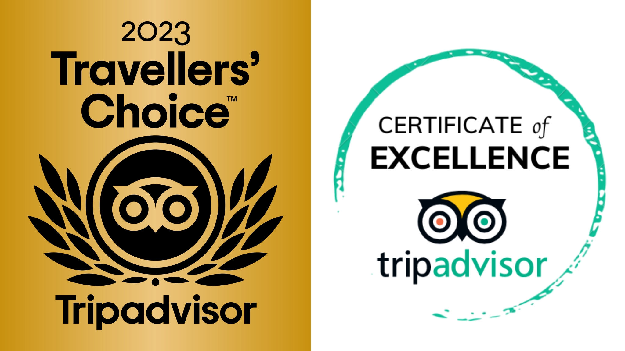 Certificate of Excellence and Travelers’ Choice Award are two significant milestone to any travel agency
