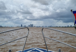 The view from the boat