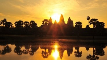 Sunrise at Angkor by Tuktuk & Elephant Ride