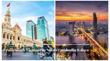 From South Vietnam to North Cambodia 8 days